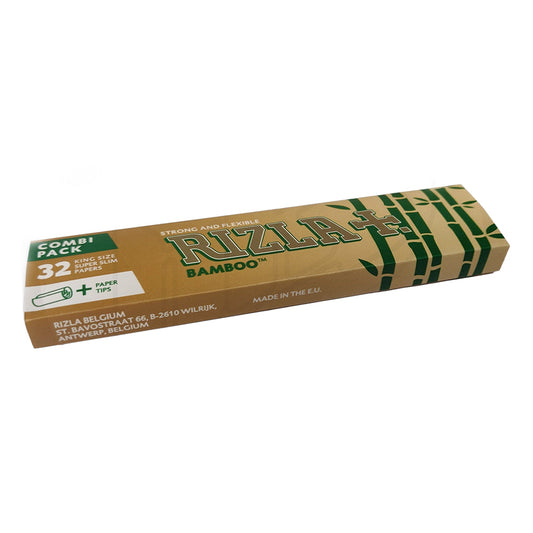 Rizla Kingsize Combi Bamboo Papers Single Pack