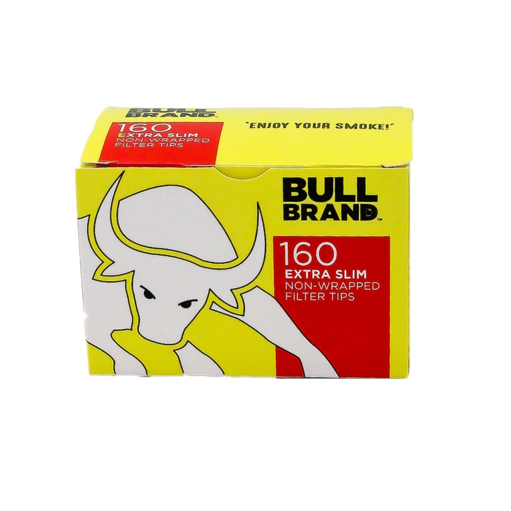 Bull Brand Extra Slim Filter Tips Box (non-wrapped)