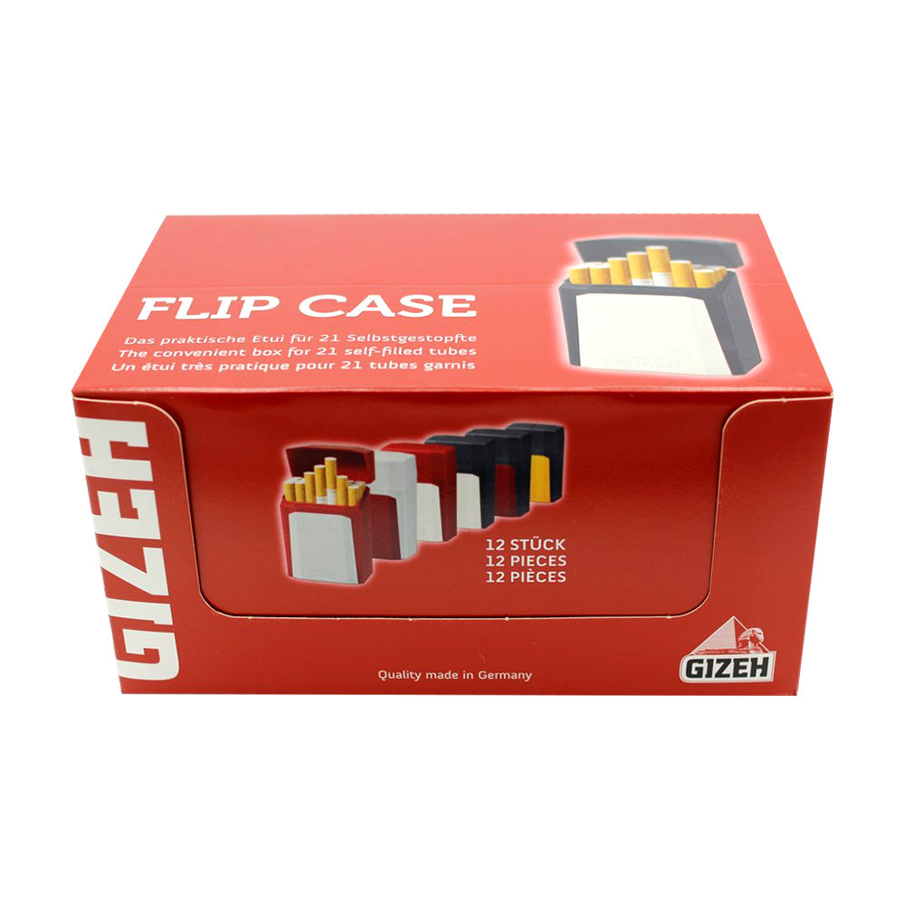 Gizeh Cigarette Flip Case 12 Piece Box
