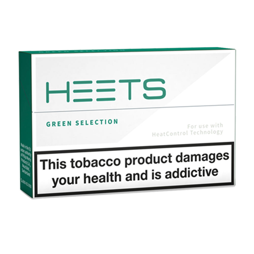 Heets Green Selection Tobacco Sticks