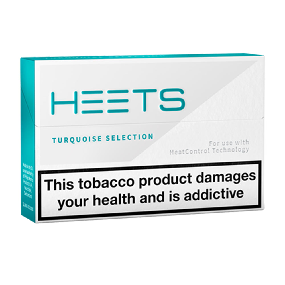 Heets Turquoise Selection Tobacco Sticks