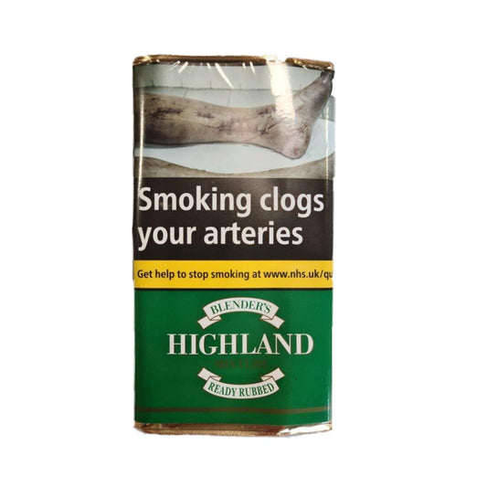Highland Mixture Ready Rubbed Blenders Pipe Tobacco 40g
