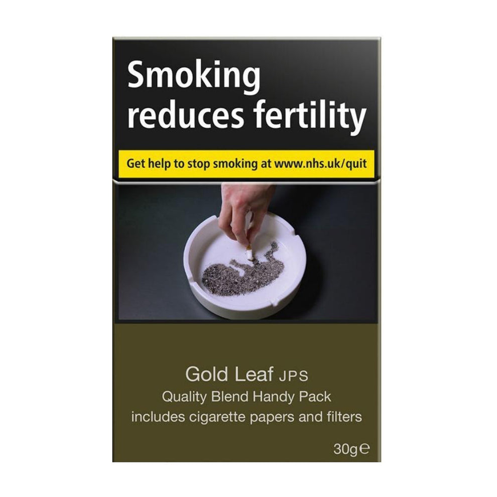 Gold Leaf JPS Quality Blend 30g Handy Pack Tobacco Buy Online Bull