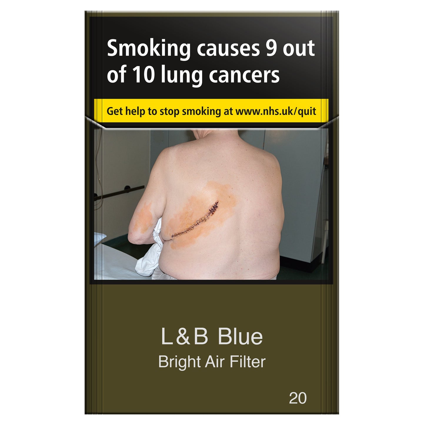 L&B Blue Bright 20s Cigarettes