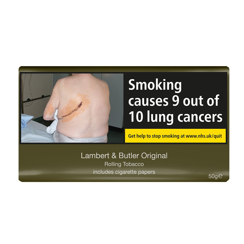 Lambert and Butler Original Rolling Tobacco 50g Pouch With Papers