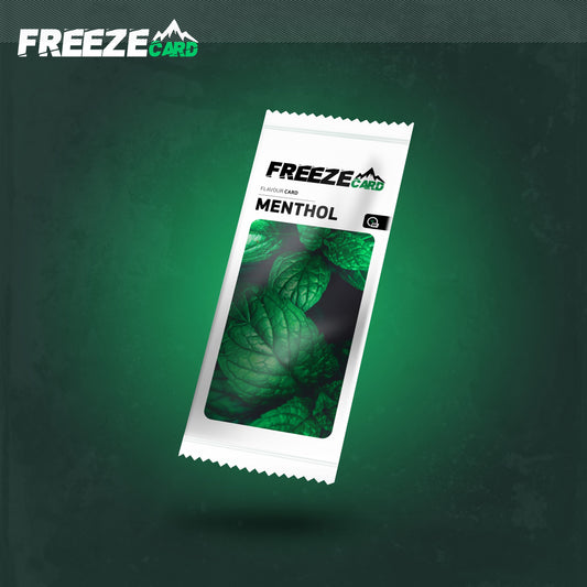 Freezecard Menthol Flavour Card