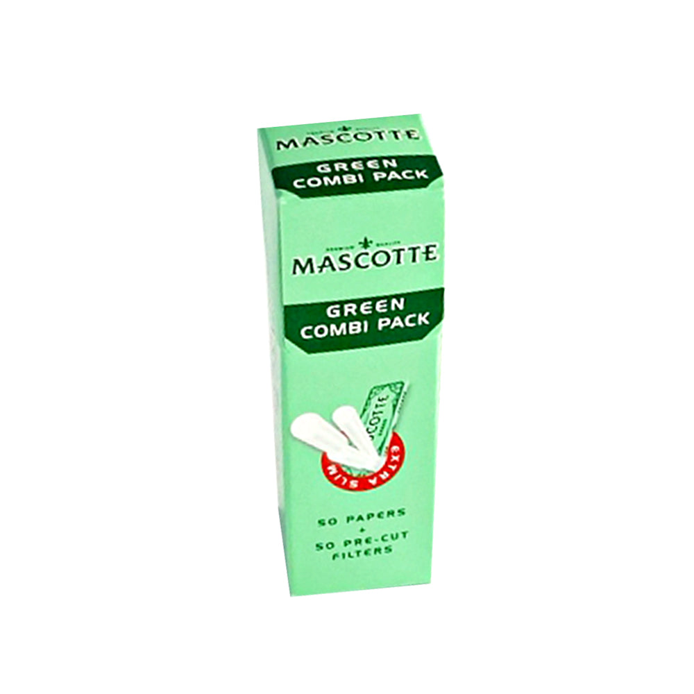 Mascotte Green Combi Pack 50 Papers 50 Filters