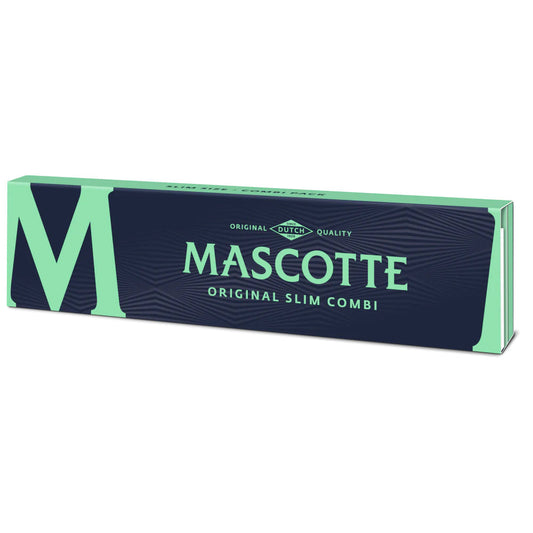 Mascotte M-series King Size Slim Rolling Papers and 34 Paper Tips
