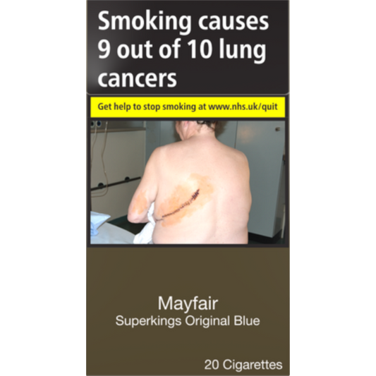 Mayfair Original Blue Superkings Cigarettes 20 Pack