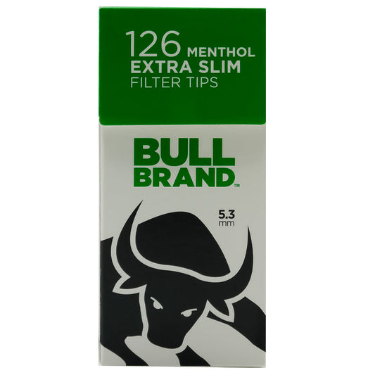 Bull Brand Extra Slim Menthol POP-OUT Filters (Single Pack)