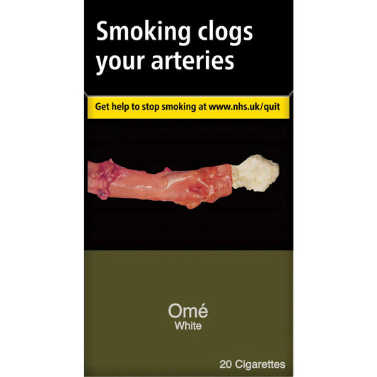 Omé WHITE Cigarettes 20 Pack