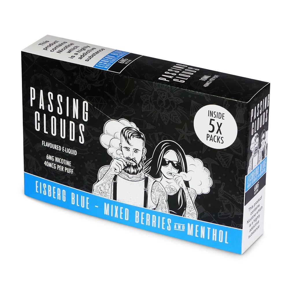 Passing Clouds Classic Blue E-Liquid 6mg | Buy Online | Bull Brand Passing Clouds Classic Blue E-Liquid 6mg | Buy Online | Bull Brand
