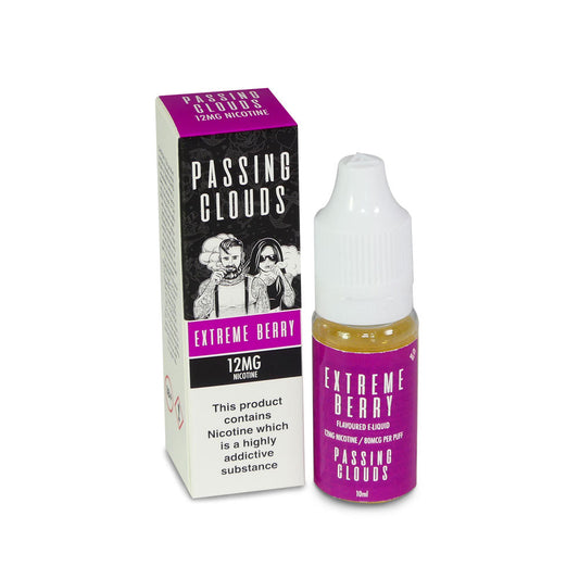 Passing Clouds Extreme Berry E-Liquid 12mg