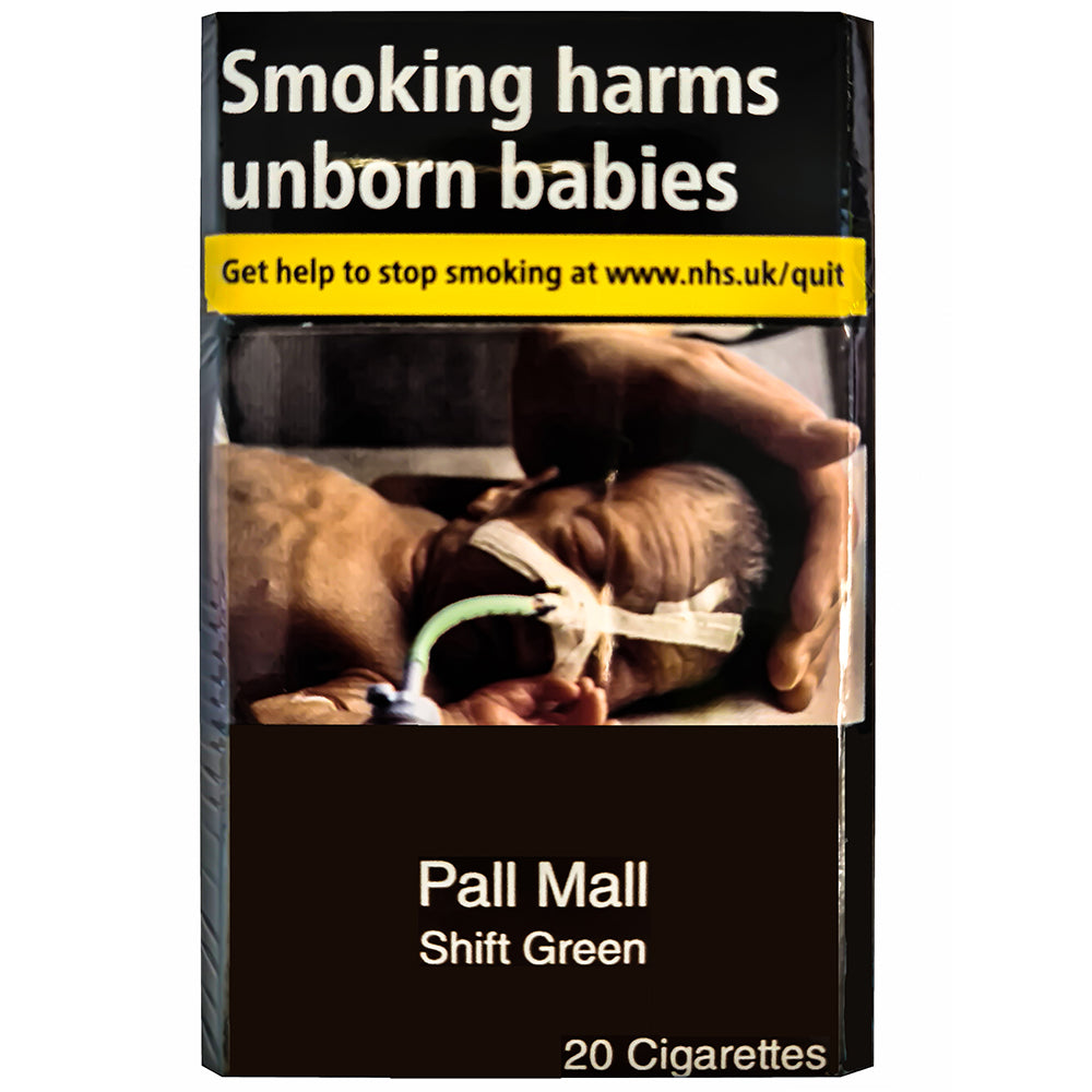Pall Mall Shift Green 20s Cigarettes