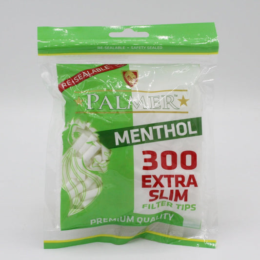 Palmer Extra Slim Menthol Filter Tips Bags 300s