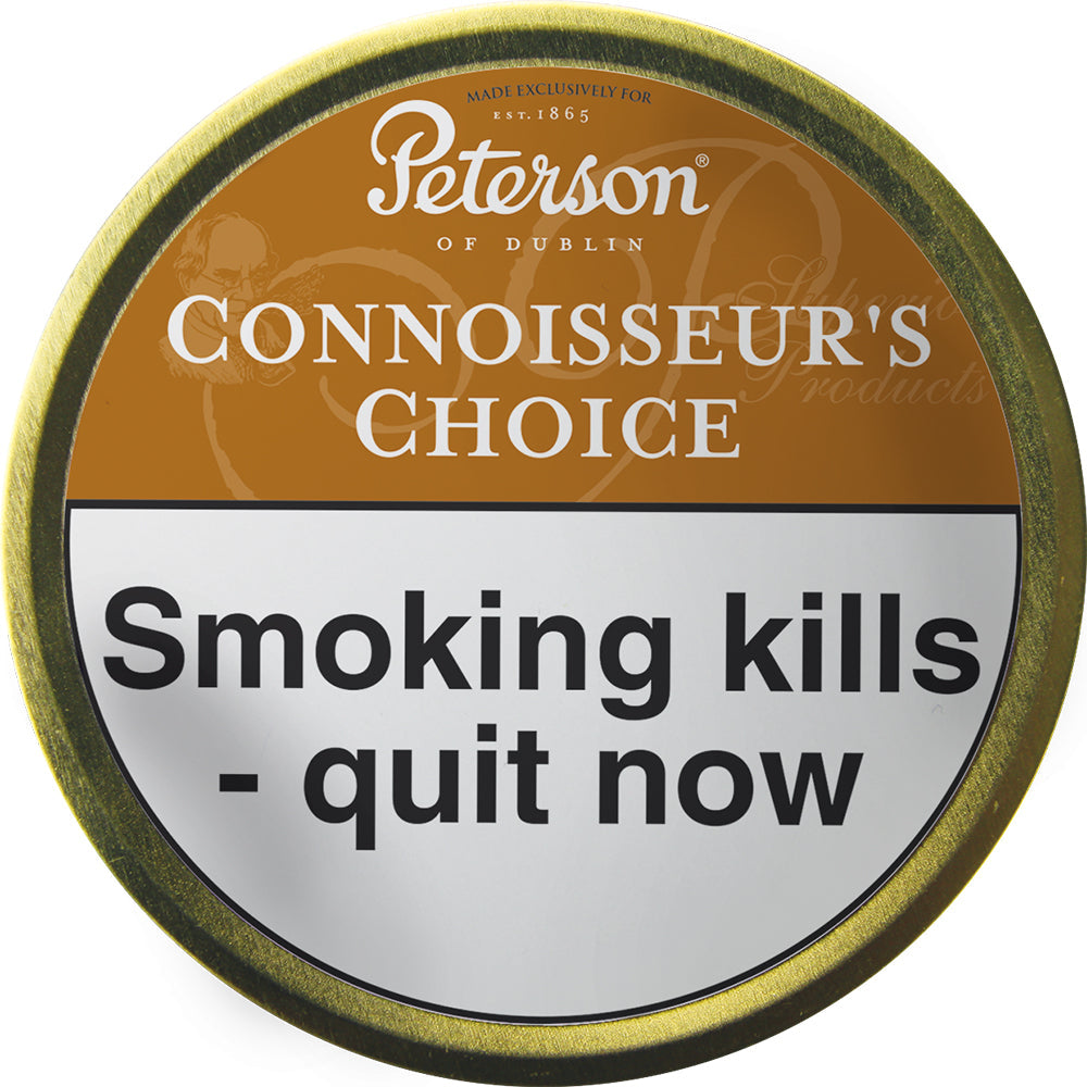 Peterson Connoisseurs Choice Pipe Tobacco 50g Tin