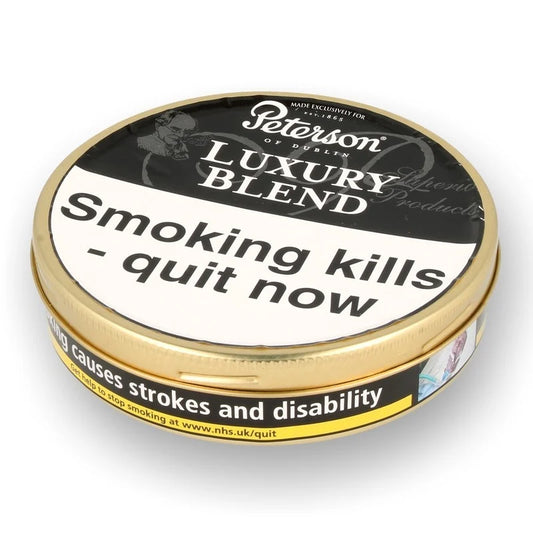 Peterson Luxury Blend Pipe Tobacco 50g Tin