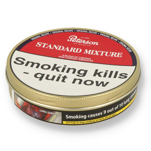 Peterson Standard Mixture Pipe Tobacco 50g Tin