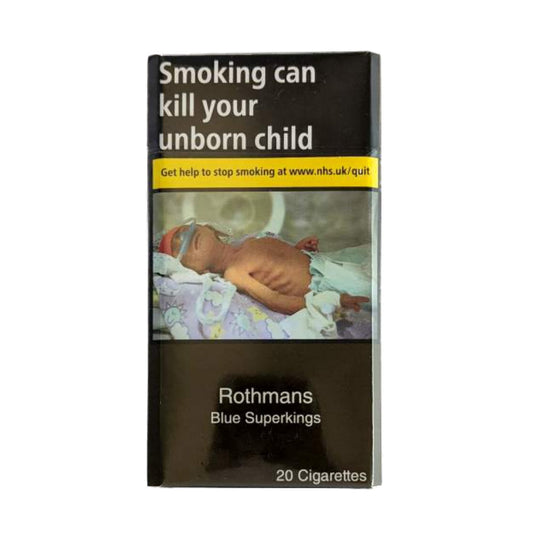 Rothmans Superkings Blue 20s Cigarettes