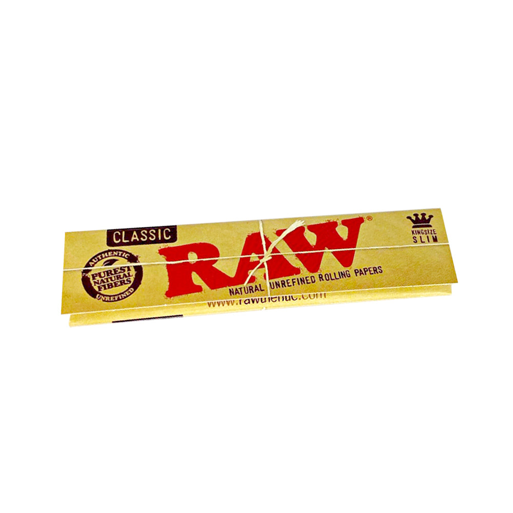 Raw Classic and Natural Kingsize Slim Rolling Papers