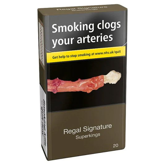Regal Signature Superkings 20s Cigarettes