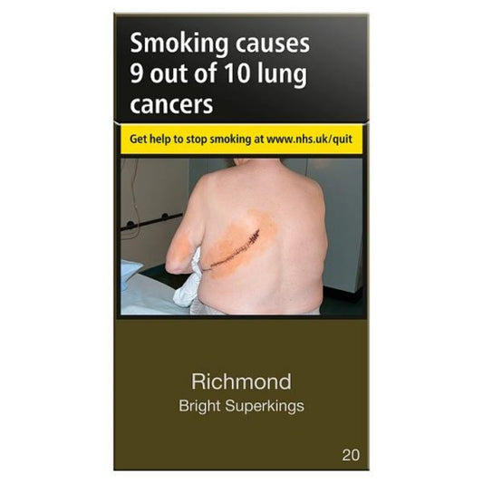 Richmond Bright Super Kings 20s Cigarettes