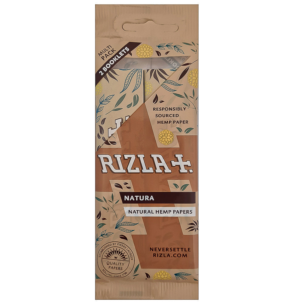 Rizla Natura Kingsize Rolling Papers Multi Pack Flow Wrapped 2s