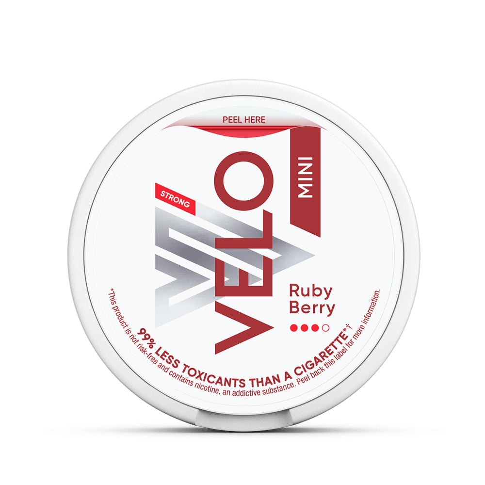 VELO Ruby Berry Mini - 20 Nicotine Pouches