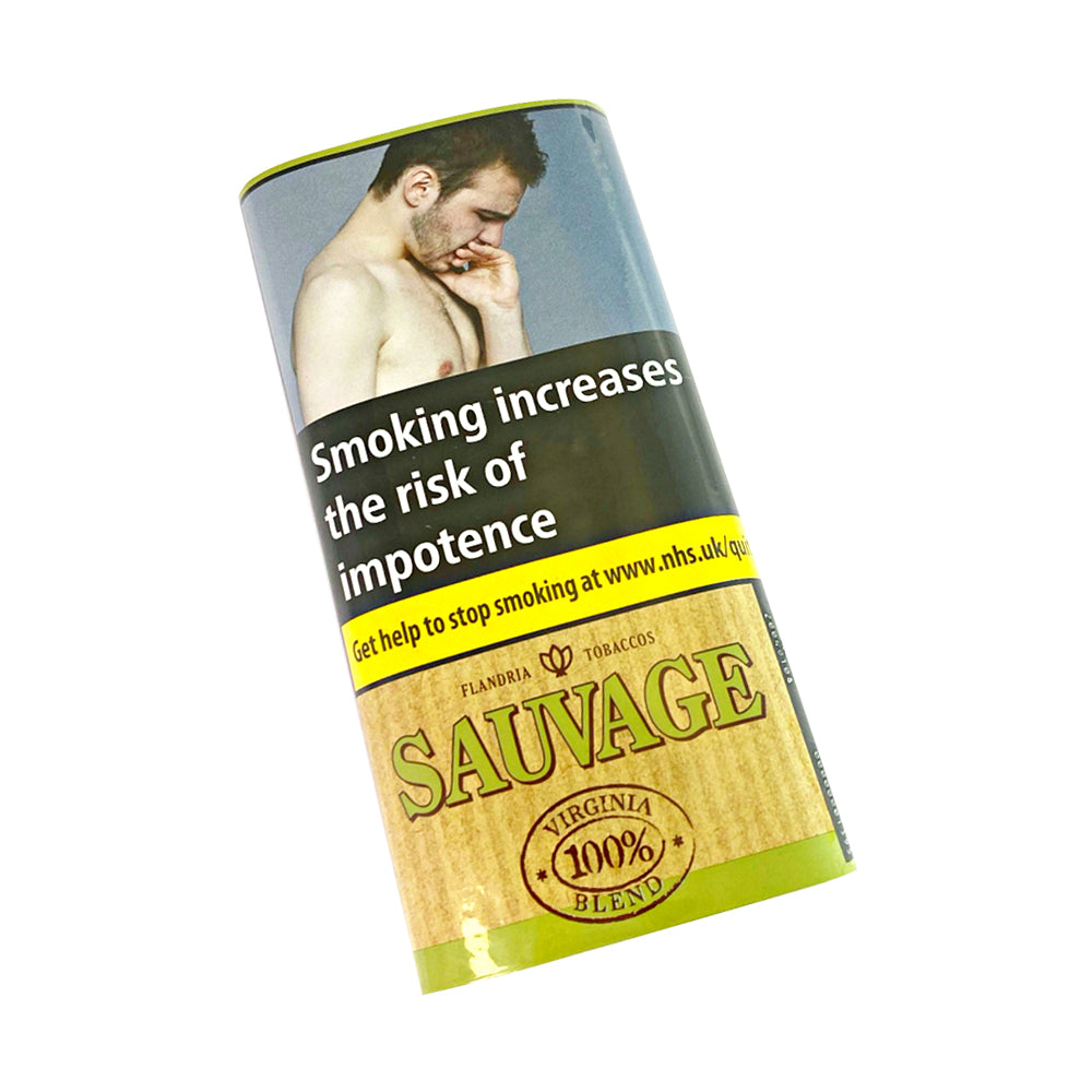 Sauvage Virginia Blend Additive Free Rolling Tobacco 25g Pouch