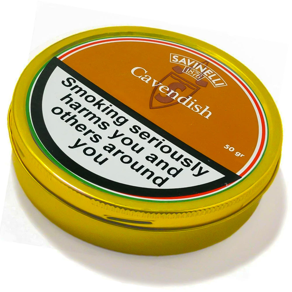 Savinelli Cavendish Pipe Tobacco 50g Tin