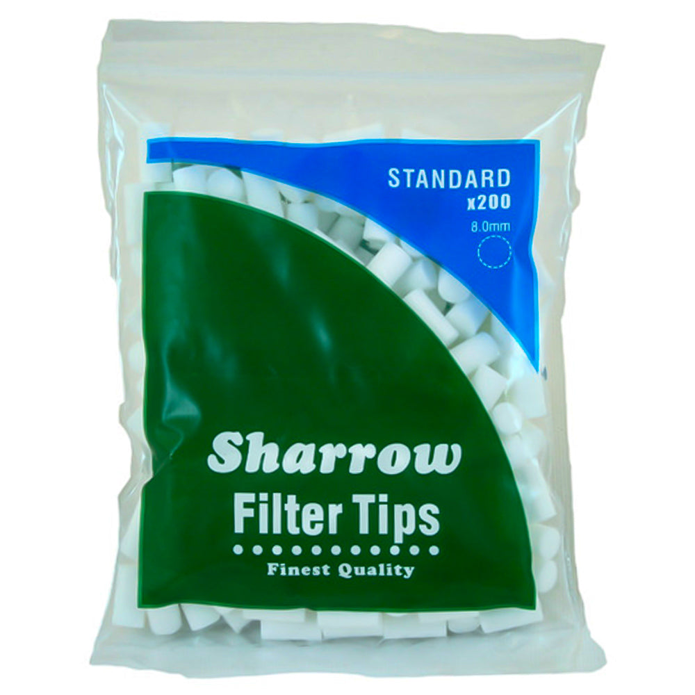 SHARROW STANDARD FILTER TIPS - 200's Bag