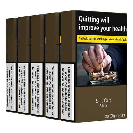 Silk Cut Silver Cigarettes Multi Pack 100s