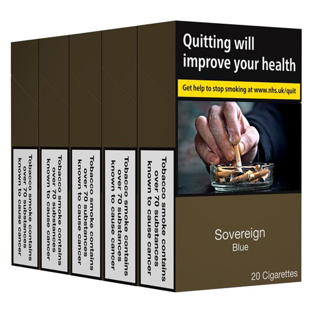 Sovereign Blue Cigarettes Multi Pack 100s