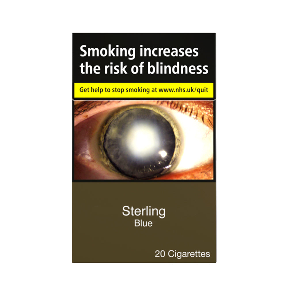 Sterling Blue Cigarettes 20 Pack