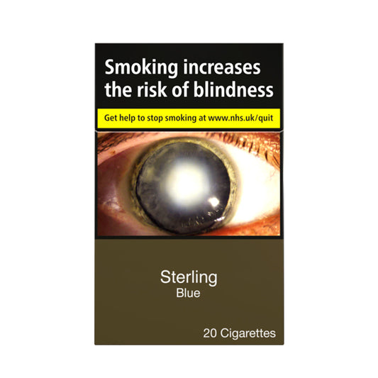 Sterling Blue Cigarettes 20 Pack