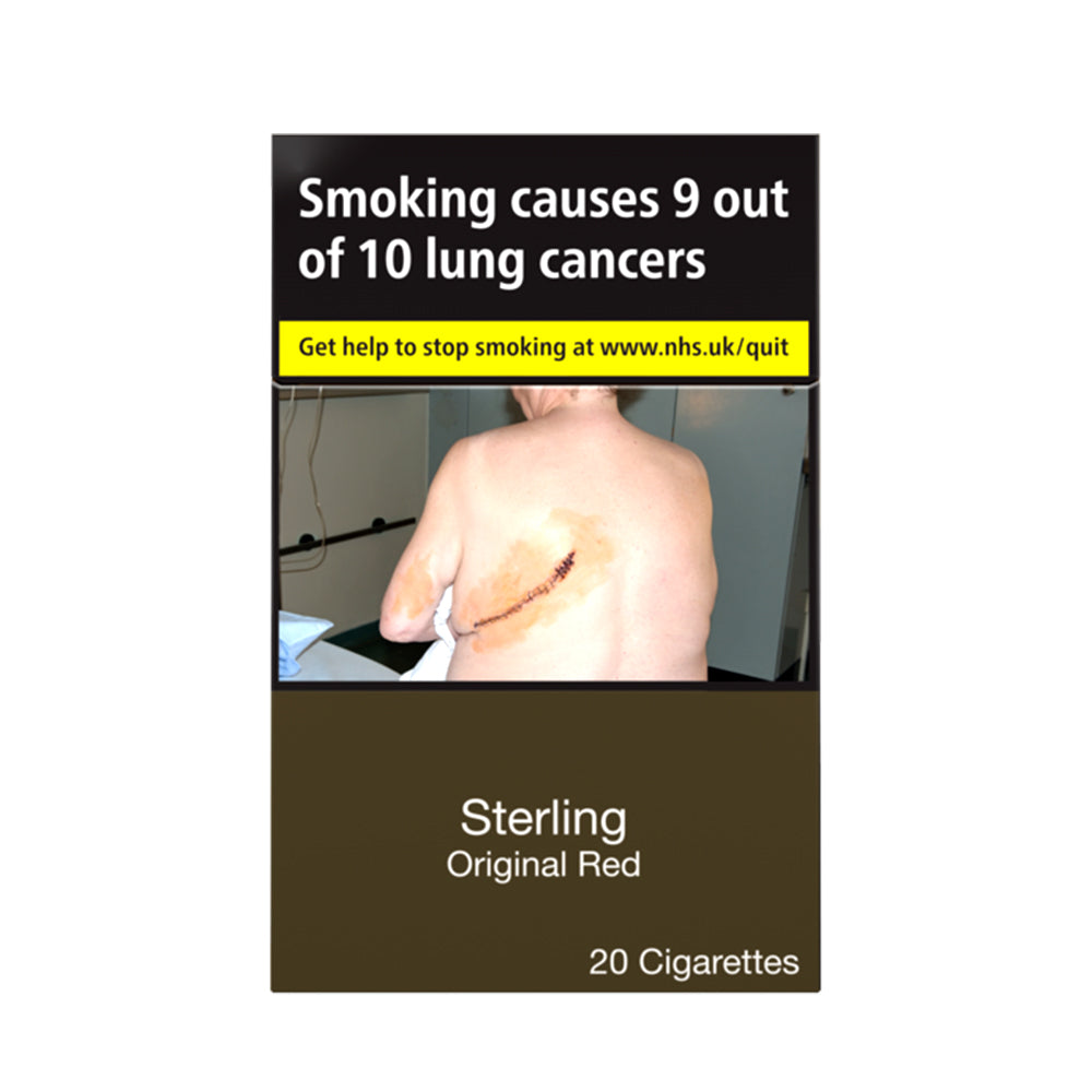 Sterling Original Red Cigarettes 20 Pack