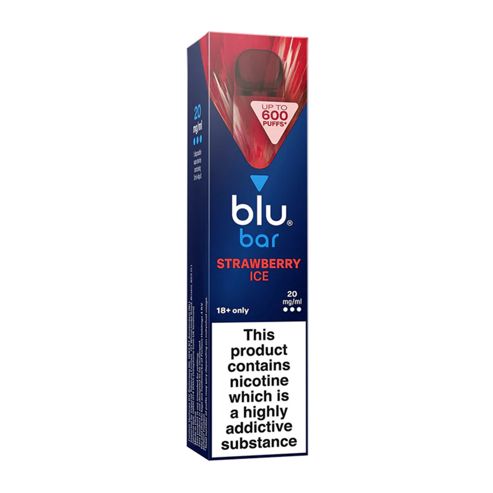 Blu Bar Strawberry Ice Disposable Vape Pen
