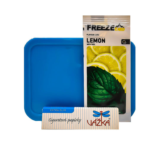 Bull Brand Plastic Tobacco Container set (Papers and Flavour Card)