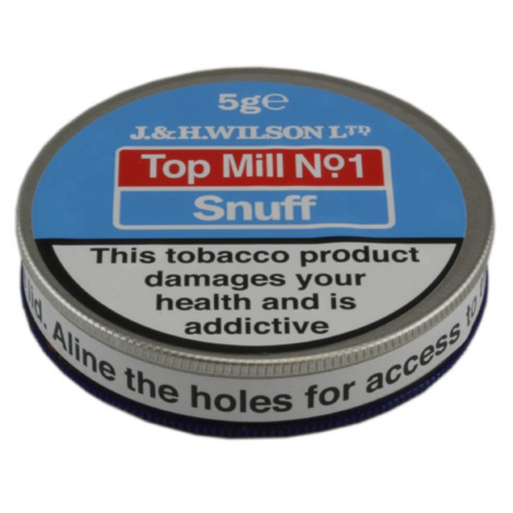Top Mill No. 1 Snuff - 5g Small Tin