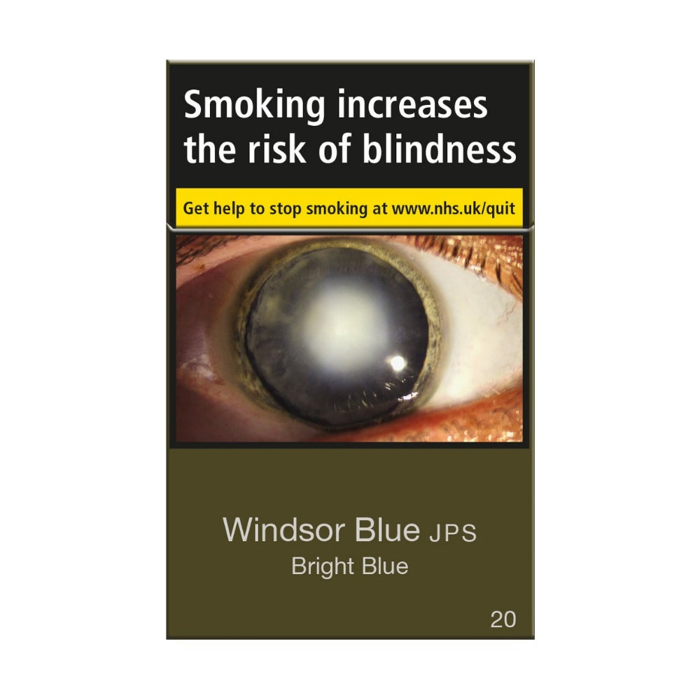 Windsor Blue JPS Real Blue 20s Cigarettes