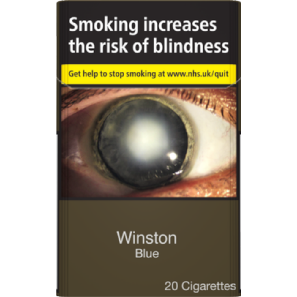 Blue Winston Rocker Winston Blue Cigarettes 20 Pack | Buy Online | Bull Brand