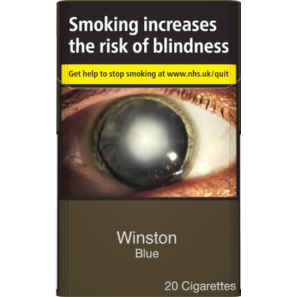 Winston Blue Cigarettes 20 Pack