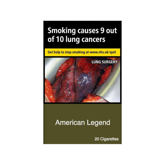 American Legend Cigarettes 20 Pack