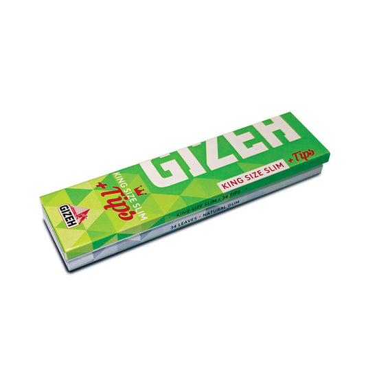 Gizeh King Size Slim Rolling Papers and Paper Tips