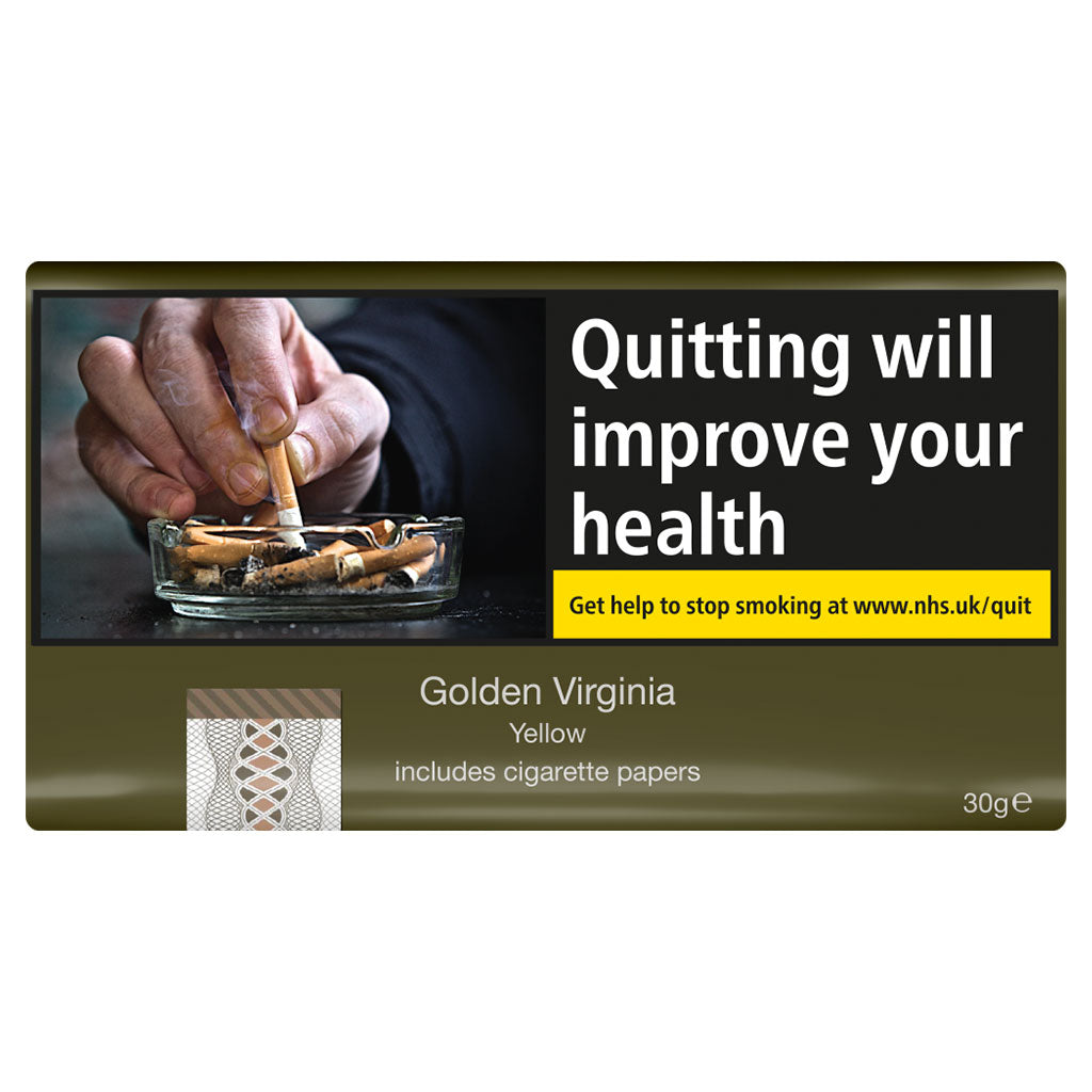 Golden Virginia Yellow 30g Pouch