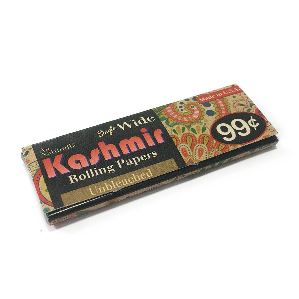 Kashmir Single Wide Unbleached Rolling Papers