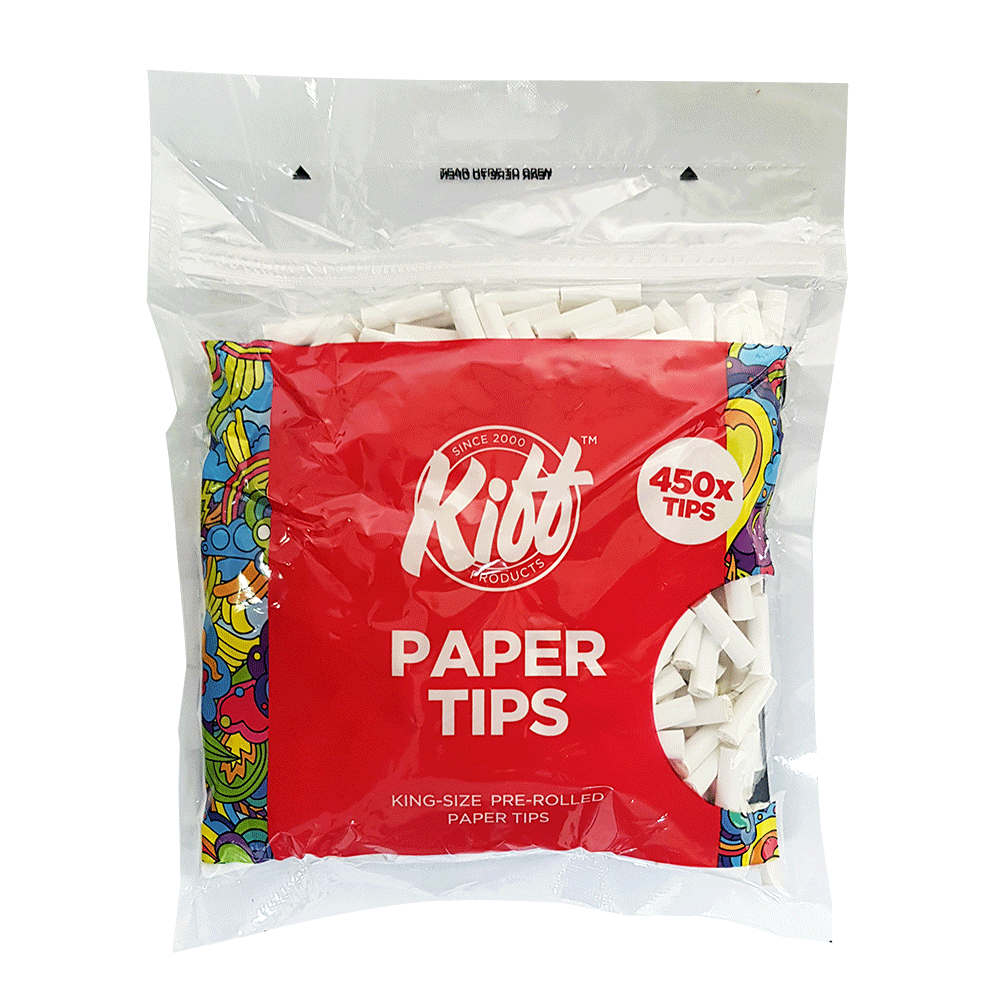 Kiff King Size Paper Tips Bags 450s
