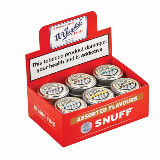 McChrystals Assorted Flavours Snuff - Mini Tin
