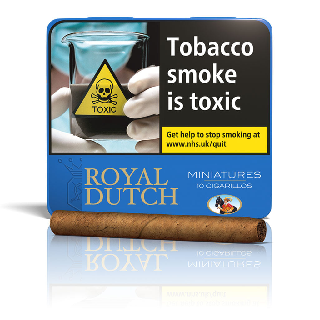Royal Dutch Miniatures Blue 10s Cigars
